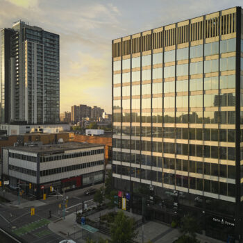 aerial view of 305 king west